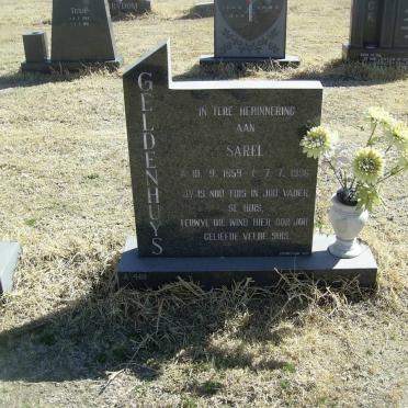 GELDENHUYS Sarel 1959-1996