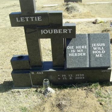 JOUBERT Lettie 1939-2003