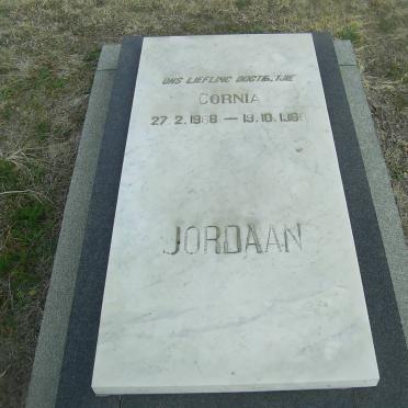 JORDAAN Cornia 1968-1968