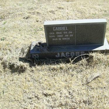 JACOBS Gabriel 1946-1992