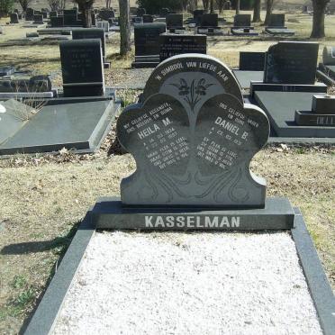 KASSELMAN Daniel B. 1931- &amp; Heila M. 1934-1997