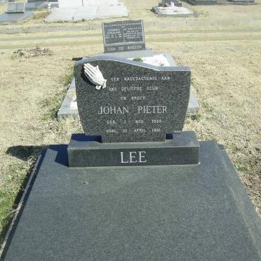 LEE Johan Pieter 1959-1981