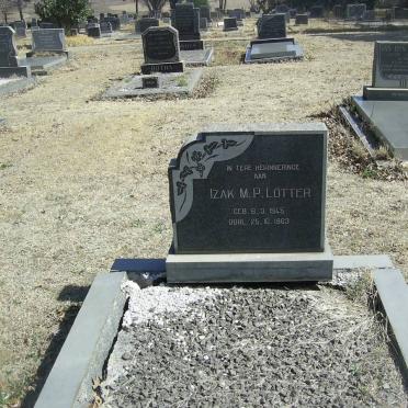 LOTTER Izak M.P. 1945-1963