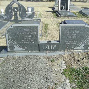 LOUW Nicolaas Johannes 1928-1988 &amp; Maria Jacoba STEYN 1921-