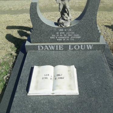 LOUW Dawie 1967-1987