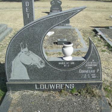 LOUWRENS Cornelius P. 1930-1989