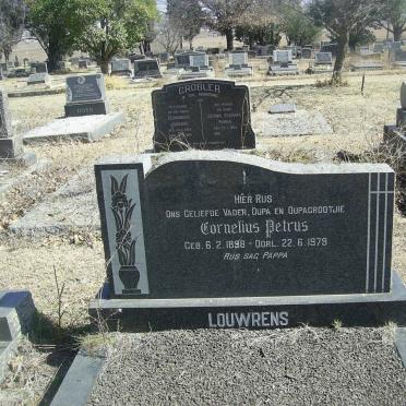 LOUWRENS Cornelius Petrus 1898-1979