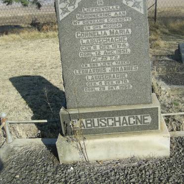 LABUSCHAGNE Leonardus Johannes 1870-1958 &amp; Cornelia Maria 1874-1951