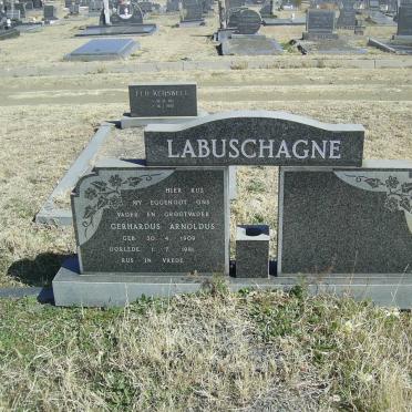 LABUSCHAGNE Gerhardus Arnoldus 1909-1981