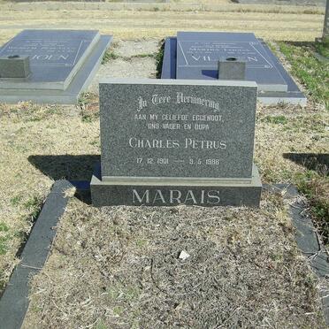 MARAIS Charles Petrus 1901-1986