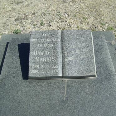 MARAIS Dawid E. 1955-1973