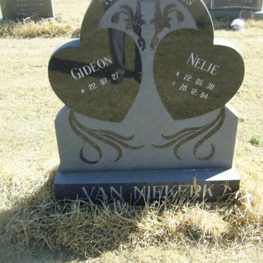 NIEKERK Gideon, van 1927- &amp; Nelie 1930-1994