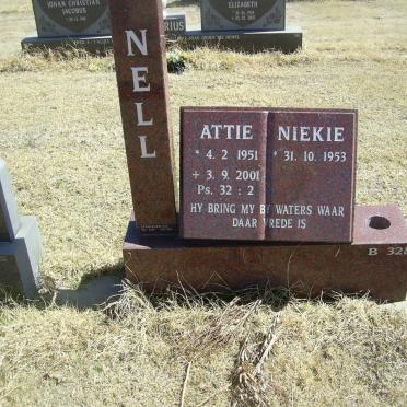 NELL Attie 1951-2001 &amp; Niekie 1953-