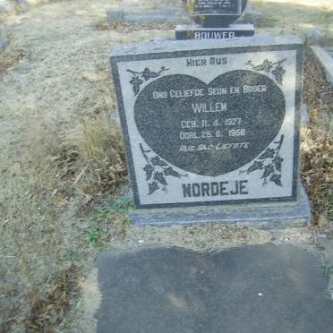 NORDEJE Willem 1927-1958