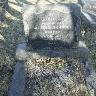 OOSTHUYSEN Marthinus Jacobus Johannes 1878-1953