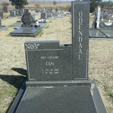 ODENDAAL Ian 1961-1982