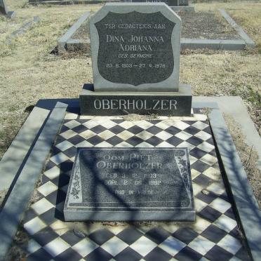 OBERHOLZER Dina Johanna Adriana nee SEYMORE 1903-1978