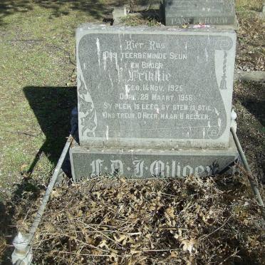 OILIGER F.D.J. 1925-1956