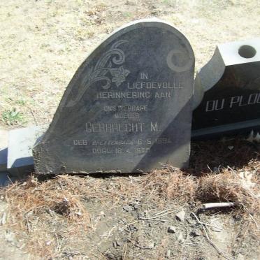 PLOOY Gerbrecht M., du nee BREYTENBACH 1894-1979