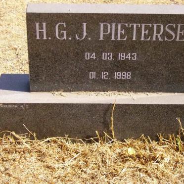 PIETERSE H.G.J. 1943-1998