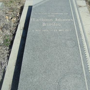 PRINSLOO Marthinus Johannes 1905-1977