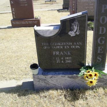 PODGES Frank 1922-2001