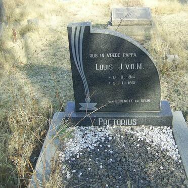 PRETORIUS Louis J.v.d.M. 1914-1951