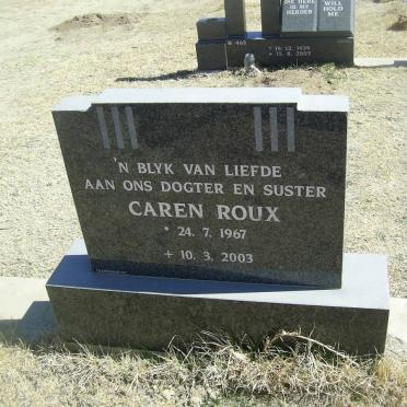 ROUX Caren 1967-2003