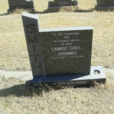 SMITH Lambert Carel Johannes 1935-1998