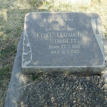 STARRETT Ethel Elizabeth 1888-1953