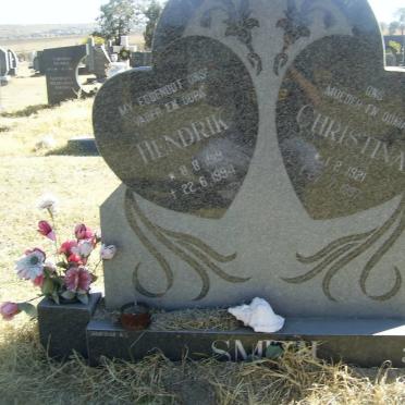 SMITH Hendrik 1919-1994 &amp; Christina 1921-1997