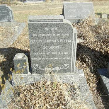 SCHABORT Petrus Johannes Roelof 1909-1956