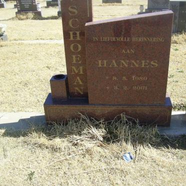 SCHOEMAN Hannes 1980-2001