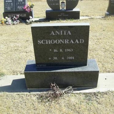 SCHOONRAAD Anita 1963-2001