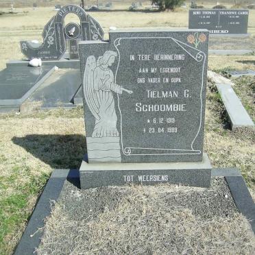 SCHOOMBIE Tielman C. 1919-1989