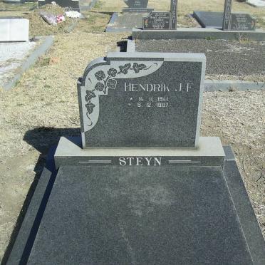 STEYN Hendrik J.F. 1941-1987