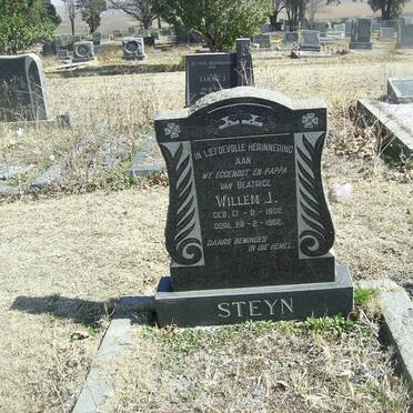 STEYN Willem J. 1902-1962