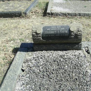 STEYN Johannes J. 1886-1964