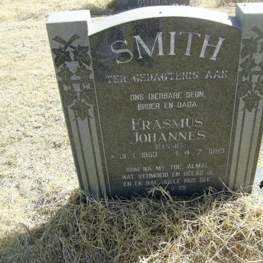SMITH Erasmus Johannes 1953-1993