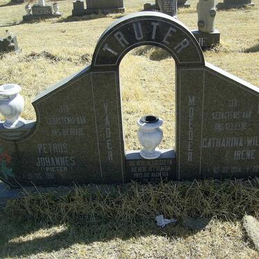 TRUTER Petrus Johannes 1951-  &amp; Catharina Wilhelmina 1954-1993