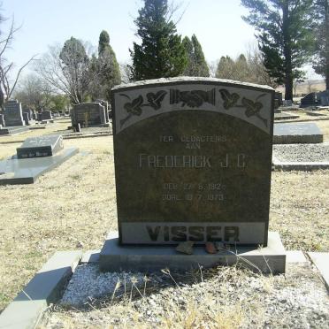 VISSER Frederick J.C. 1912-1973