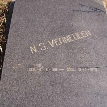 VERMEULEN N.S. 1910-1976