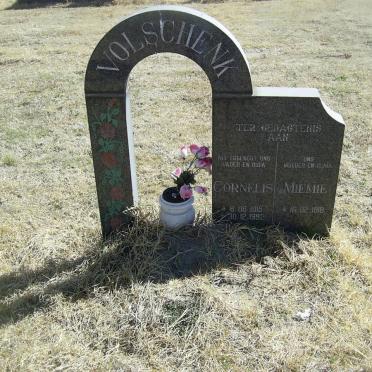 VOLSCHENK Cornelis 1915-1992 &amp; Miemie 1918-