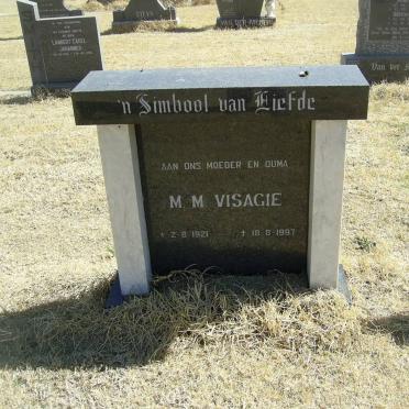 VISAGIE M.M. 1921-1997
