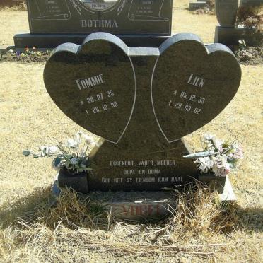 VOGEL Tommie 1935-1998 &amp; Lien 1933-2002