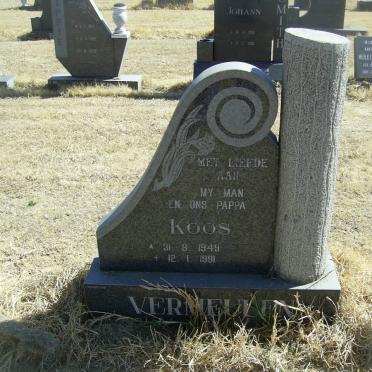 VERMEULEN Koos 1949-1991