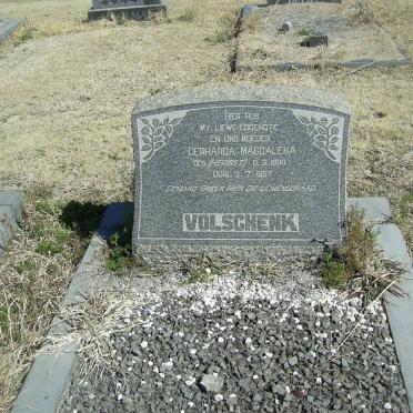 VOLSCHENK Gerharda Magdalena nee HERBST 1894-1957