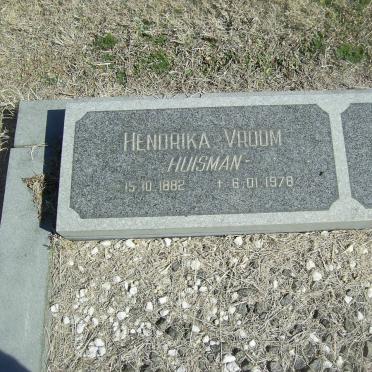 VROOM Hendrika nee HUISMAN 1882-1978