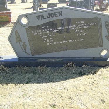 VILJOEN Izak M.R. 1914-1995 &amp; Maria J. 1917-
