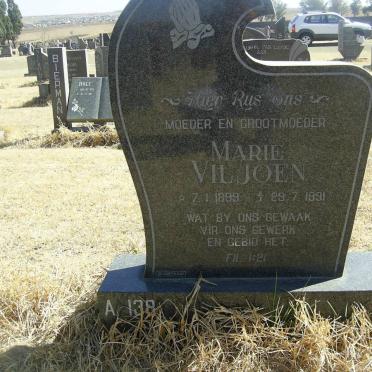 VILJOEN Marie 1899-1991